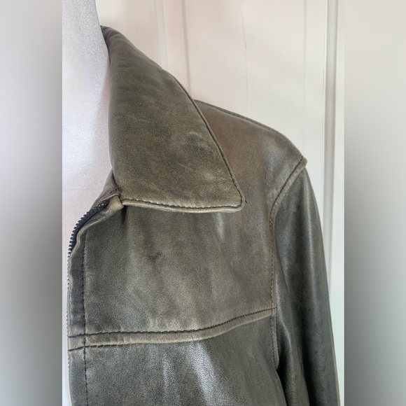 Kenneth Cole Reaction Leather Jacket - Mens - Picture 3 of 17